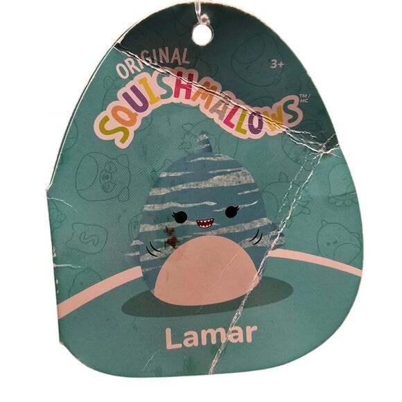 Lamar The Blue Whale Shark 12" - Picture 3 of 3